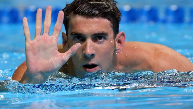 Unfinished business: Michael Phelps.