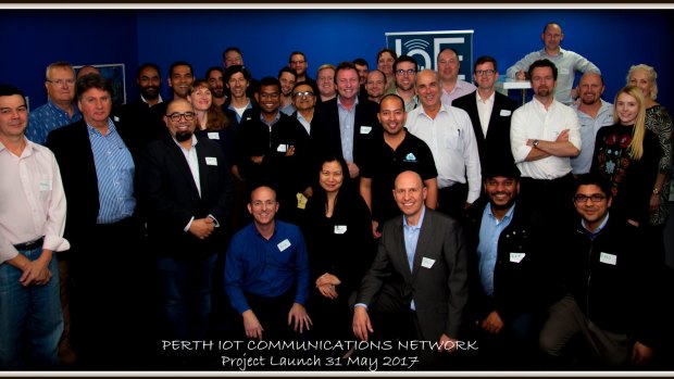 A team of volunteers is going to set up a free IoT network for Perth.