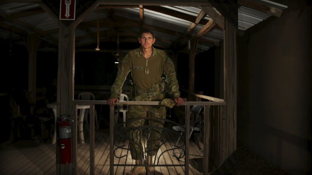 Colonel Gavin Keating is the senior Australian military commander in Taji, Iraq. 