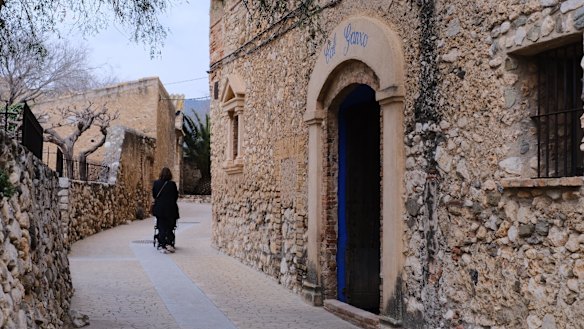 Cal Ganxo is in the hills of Catalonia, about an hour south-west of Barcelona. 