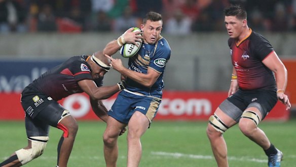 Match winner: Brumby Tom Banks against Southern Kings at Nelson Mandela Bay Stadium.