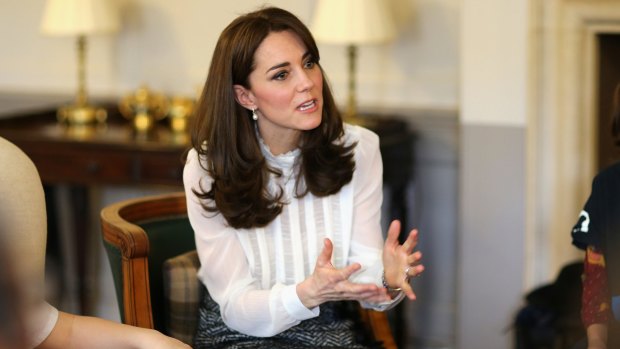 The Duchess of Cambridge chose a Reiss shirt when she did a stint as guest editor of the Huffington Post in February.