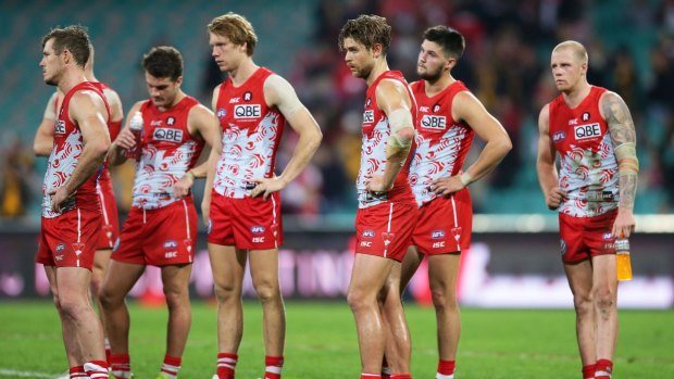 Heads up: Sydney Swans need a likely nine wins from 12 remaining fixtures to make the finals this season.