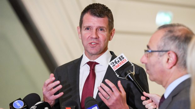 Premier Mike Baird says the greyhound industry's end is "locked in". 