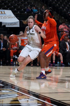 The Wake Forest Demon Deacons played host to the Clemson Tigers in January.