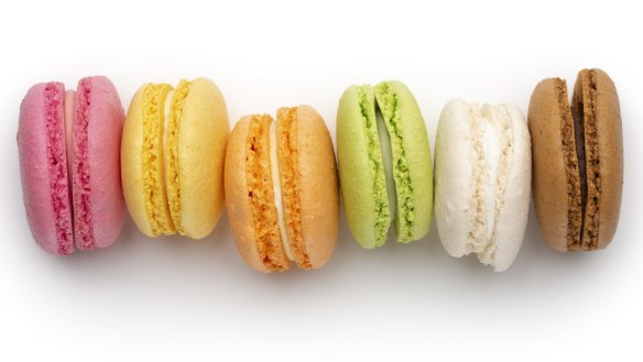 Opt for lighter treats such as macarons.