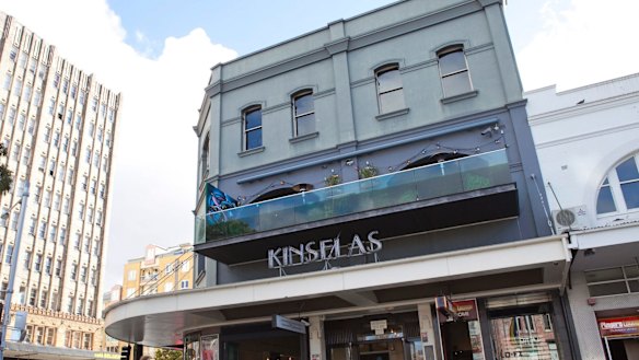 Kinselas at Taylor's Square is on the market.