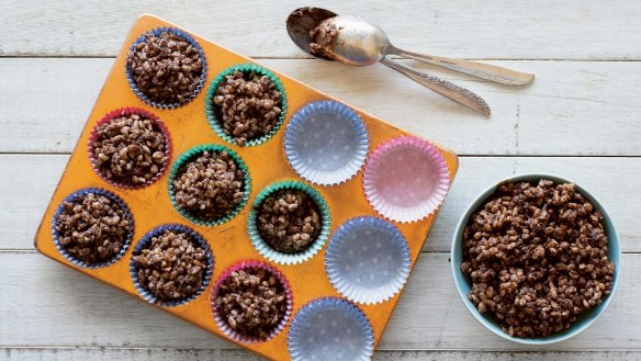 Chocolate crackles
from Australia: the Cookbook by Ross Dobson 
Photography byÃÂ Alan Benson
SINGLE USE only with book extract - contact publisher Phaidon for permissionsÂ anna@pepr.com.au