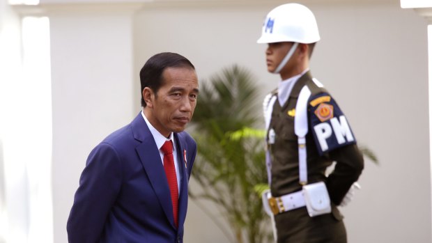 Indonesian President Joko Widodo says his country is experiencing a drug crisis.