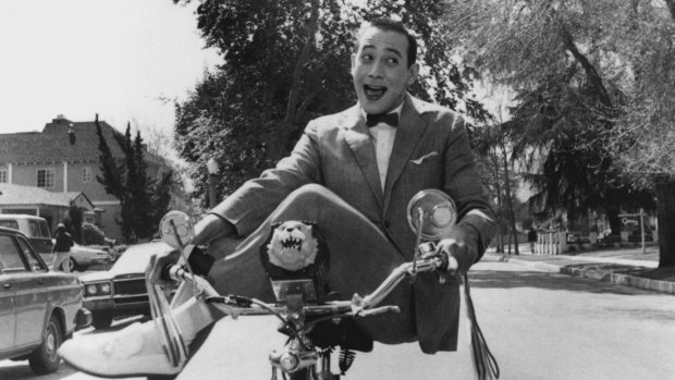 Pee-Wee Herman is poised for action and finds it lurking around every corner in Pee-Wee's Big Adventure. 