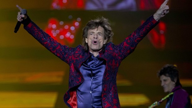 Mick Jagger performs with The Rolling Stones in Mexico in March 2016. 