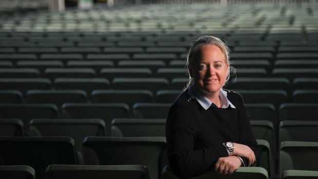 It's all about the fans: Antonia Beggs, Cricket Australia's new head of match operations and events. 