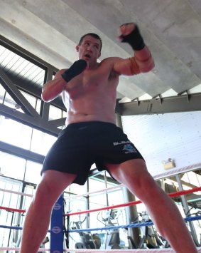 Pressure: Paul Gallen is due to fight again.