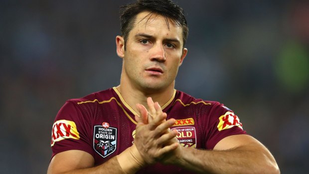 New duo: Cooper Cronk says Anthony Milford will be his Queensland halves partner.