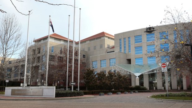 The Department of Foreign Affairs and Trade in Canberra.