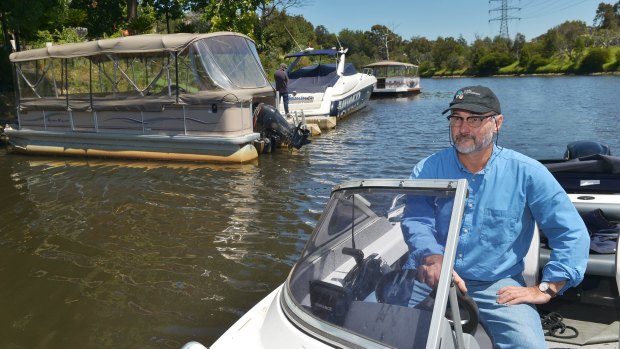 Yarra riverkeeper Andrew Kelly is disappointed at VCAT's approval of a nine-storey apartment tower close to the Yarra River at Abbotsford. 