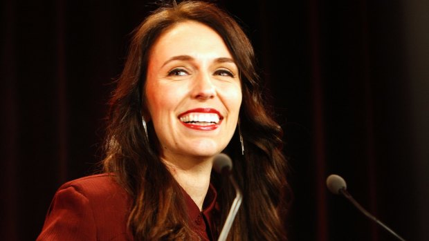 NZ Labour Party leader Jacinda Ardern.