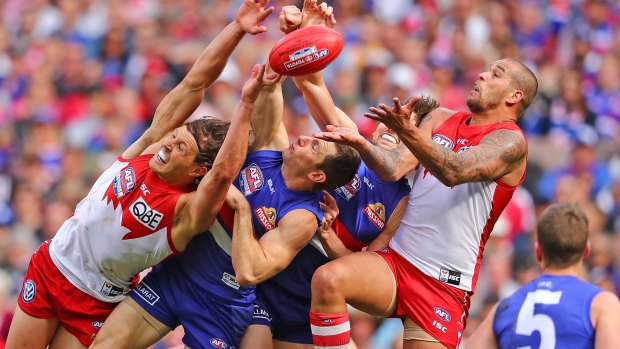 Crowd-pleasers: The Swans have eight Friday night games, the most of any side in the competition