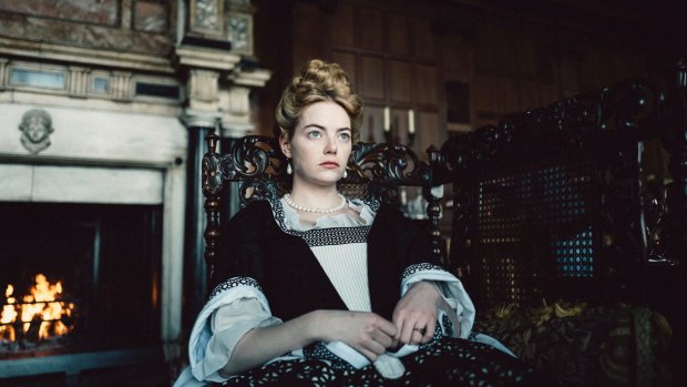 Emma Stone executes a dramatic change in temperament and personality without taking one false step in <i>The Favourite</I>.