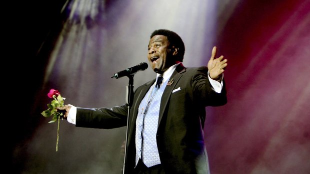 Al Green, a longtime favourite of US President Barack Obama, performing in Sydney in 2010. 