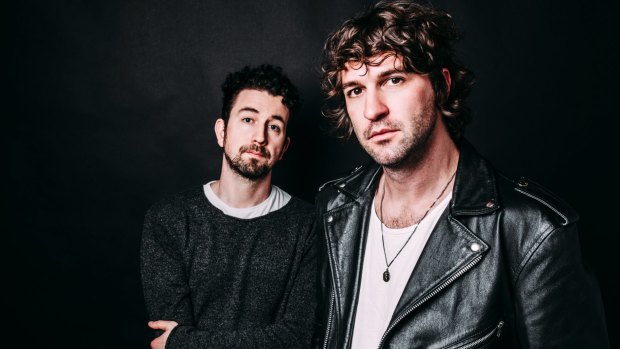 Japandroids, David Prowse (left) and Brian King, are back on the road with a fresh perspective.