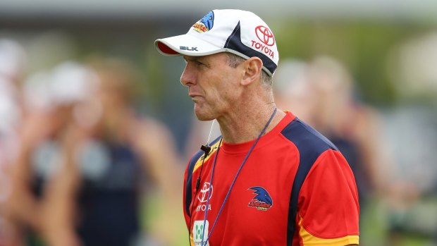 Self-examination: New Adelaide
Crows coach Phil Walsh. 