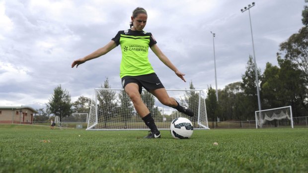 Defender by trade, Canberra United skipper Nicole Begg has been her team's unexpected attacking weapon against Sydney FC this season.