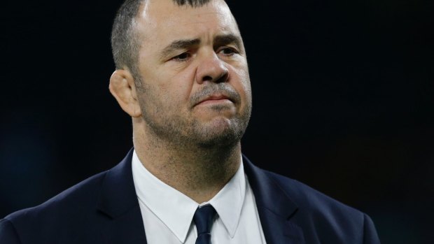 Backing: Michael Cheika has defended his selection policy.