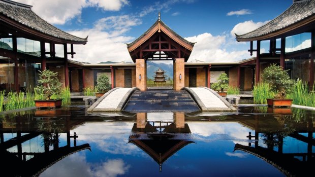 The Banyan Tree Lijiang offering guests space and privacy.