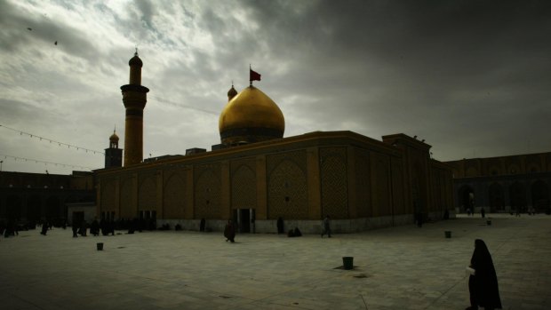 The Imam Hussein  shrine in Karbala, Iraq, is one of the most significant sites in the Shiite religion.