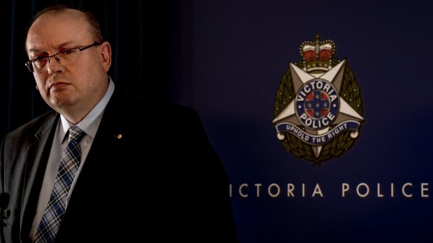 Victoria's Chief Commissoner of Police Graham Ashton.