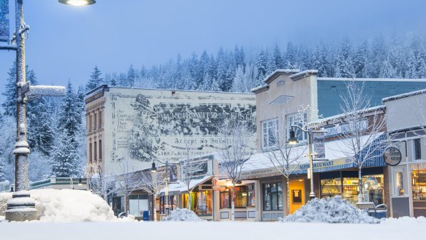 Rossland during the 1890s gold rush was one of Canada's biggest towns.