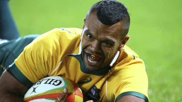 Holds the key: David Campese says Kurtley Beale is integral to Israel Folau playing at his best.