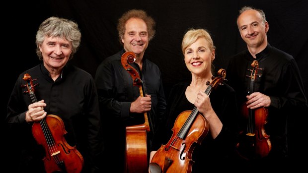 Refined and sensitive: The Takacs Quartet delivered a characteristic performance. 