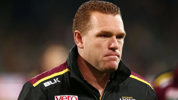 Axed coach Justin Leppitsch.