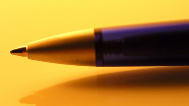 A ballpoint pen.