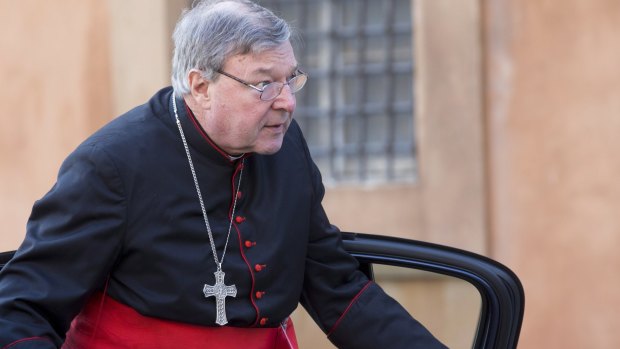 Cardinal Pell at the Vatican.