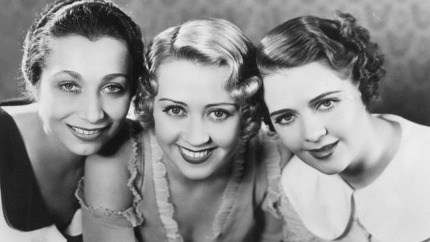 Aline MacMahon, Joan Blondell and Ruby Keeler in Gold Diggers of 1933.