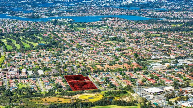 Superlot in North Strathfield, NSW for sale for $90 million.