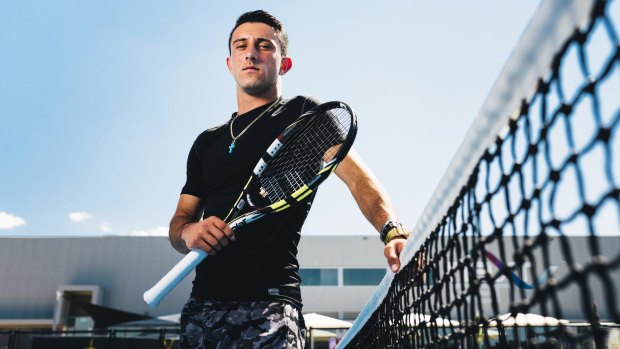 Canberra teenager Dimitri Morogiannis has been granted a wildcard into qualifying for the Canberra $75,000 ATP Challenger event at the Canberra Tennis Centre.