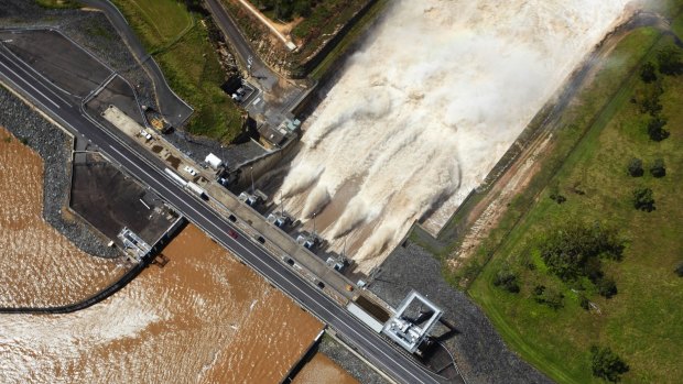 Wivenhoe Dam, deemed the most valuable and dangerous piece of infrastructure in Queensland.