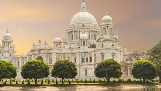 The Victoria Memorial in Kolkata.