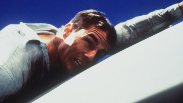 Tom Cruise as agent Ethan Hunt in <i>Mission: Impossible</i> (1996).