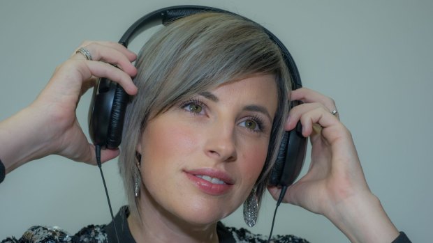 Canberra Telstra executive Amber Nichols is close to releasing her first album.