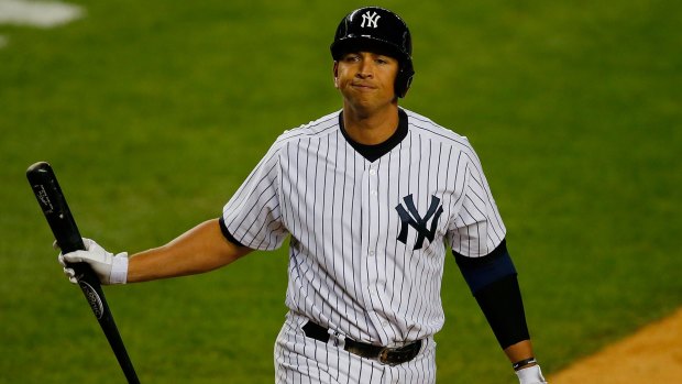 End in sight: Alex Rodriguez of the Yankees.