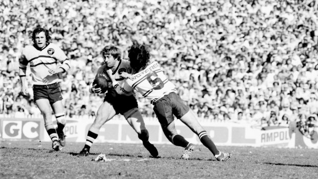 Oh so close: Cronulla finished locked at 11-11 in the 1978 grand final with Manly but lost the replay.