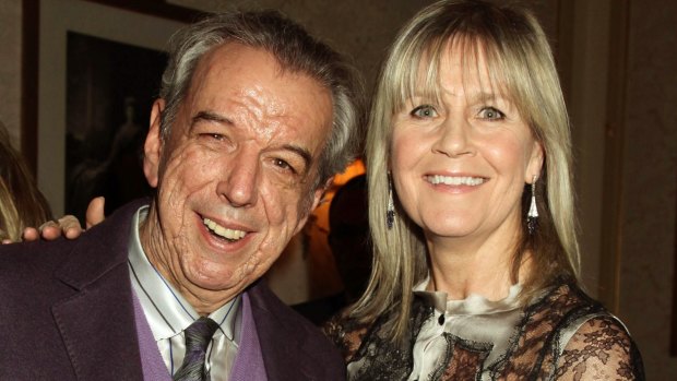 Temperton and his wife Kathy attending a Teenage Cancer Trust concert in London in 2012.
