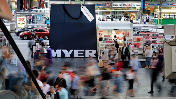 Myer plans to whet customers' appetites by sending loyalty card members and online shoppers a sneak preview on Tuesday.