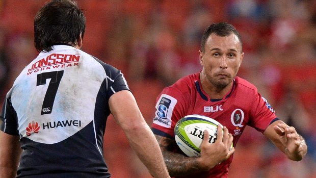 Quade Cooper may return to the Reds for this Friday's clash.