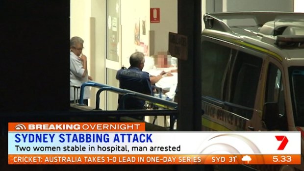 Two women were stabbed by a man in Emu Plains.